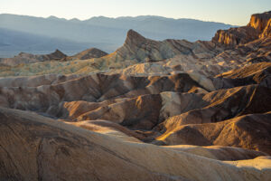 Zabriskie Point in Death Valley National Park