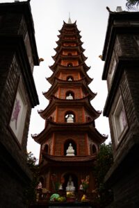 Picture of the Tran Quoc Pagoda in Hanoi, Vietnam